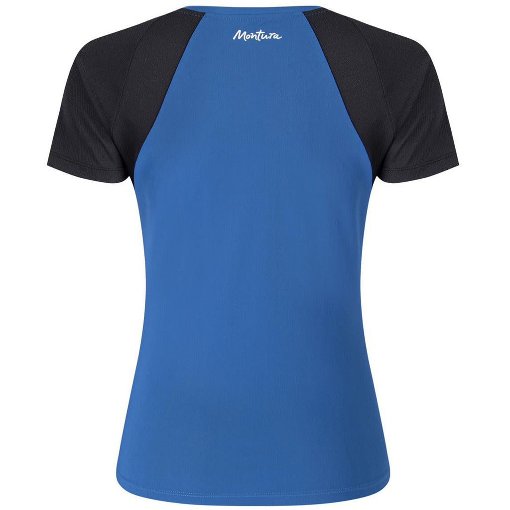 Montura Mistery T-Shirt Blue - Maglia Running Donna