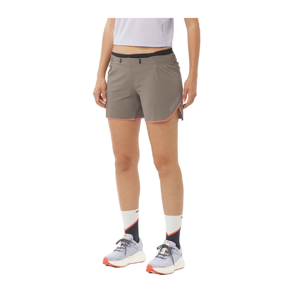 Salomon Sense Aero 5'' Short W Iron - Pantaloncini Trail Running