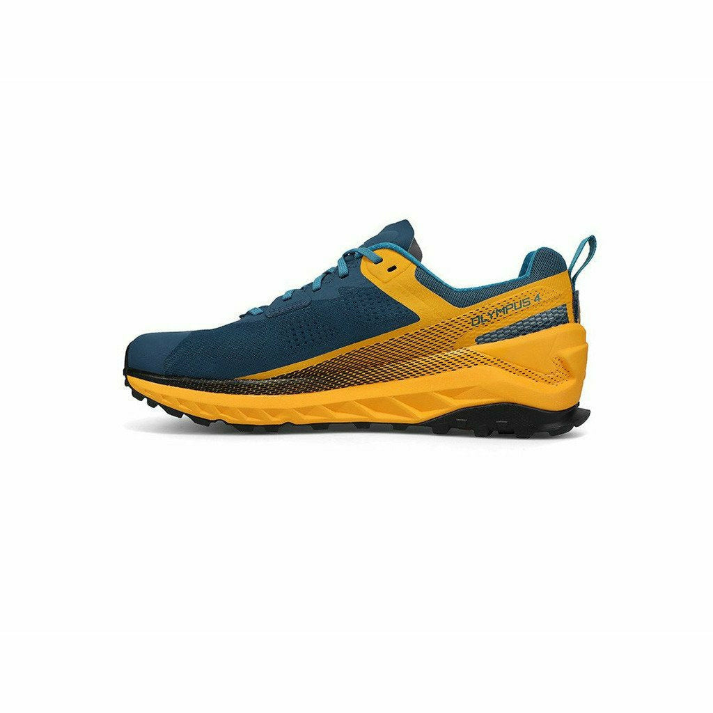 Altra Olympus 4 Blue - Scarpa Trail Running Uomo - Mud and Snow