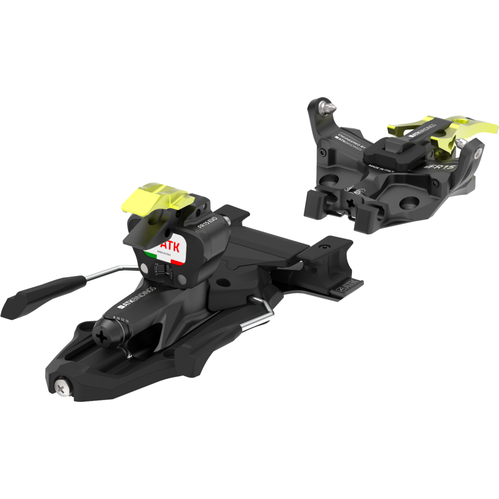 Atk Freeraider 15 Evo Yellow - Attacco Sci Alpinismo - Mud and Snow