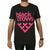 Black Crows Full Logo Black/Pink - T-Shirt Unisex - Mud and Snow