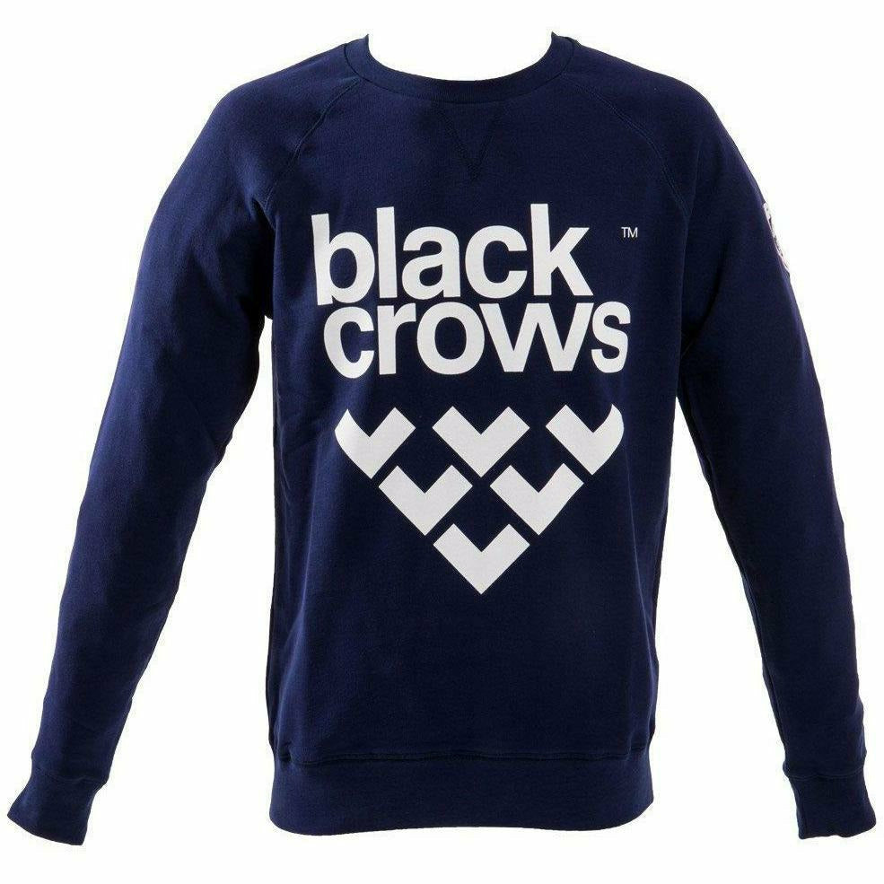 Black Crows Full Logo Navy - Felpa Unisex - Mud and Snow