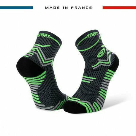 Bv Sport Trail Ultra Grigio/Verde - Calza Running - Mud and Snow