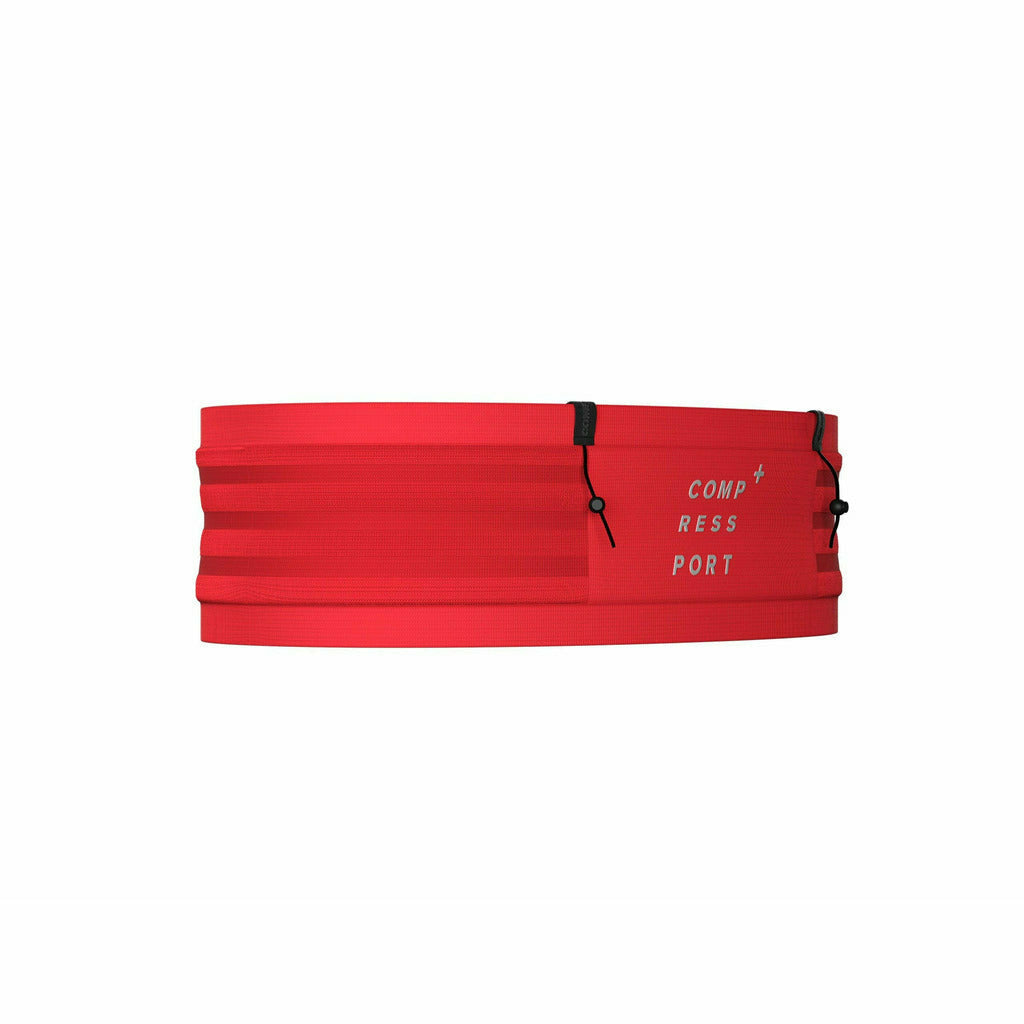 Compressport Free Belt Pro Red - Cintura Trail Running - Mud and Snow