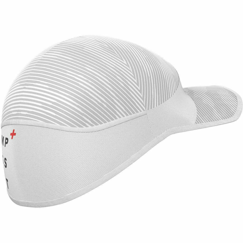 Compressport Ice Cap White - Berretto Running - Mud and Snow