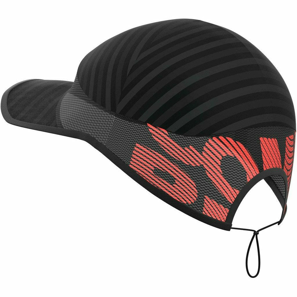 Compressport Pro Racing Cap Black - Berretto Running - Mud and Snow
