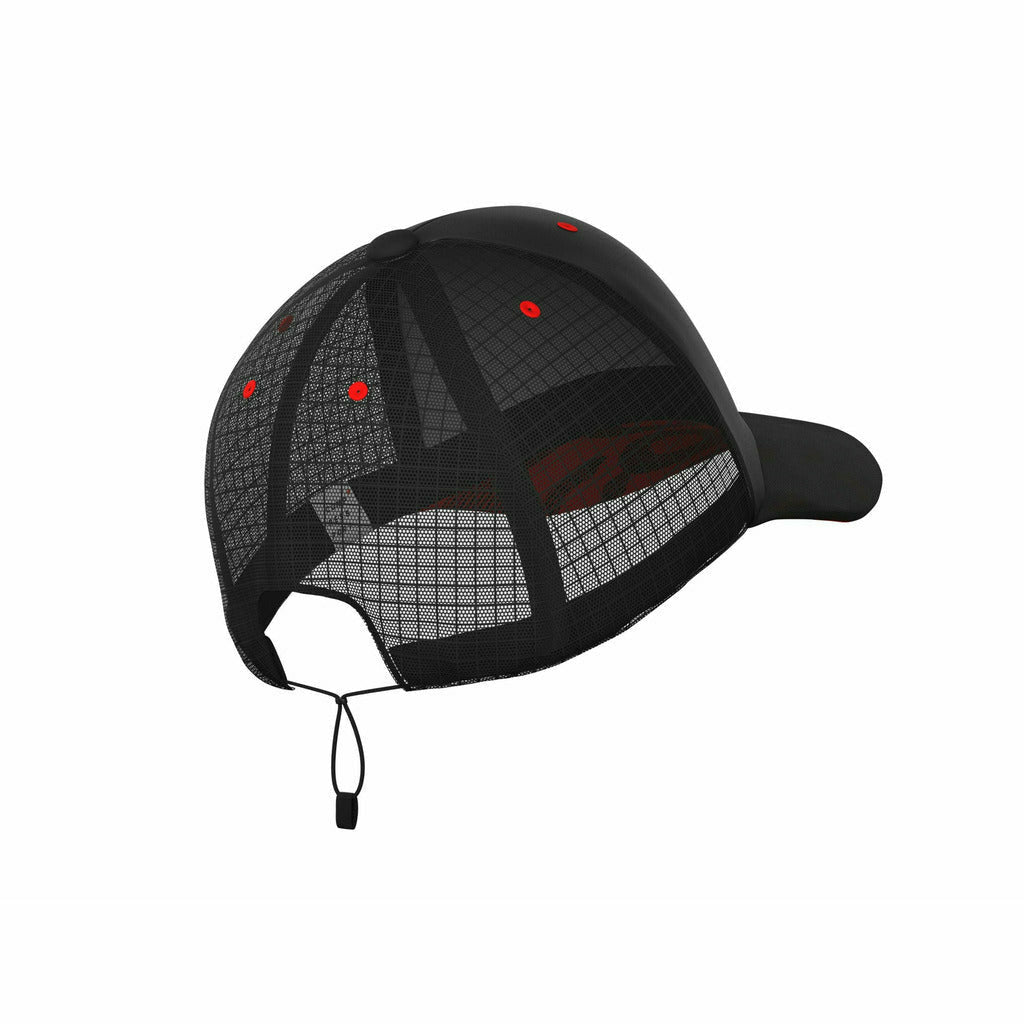 Compressport Racing Trucker Cap Black/Red - Berretto - Mud and Snow