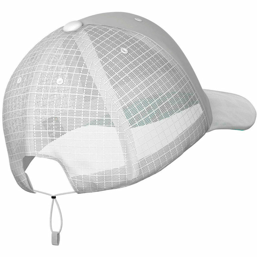 Compressport Racing Trucker Cap White - Berretto - Mud and Snow