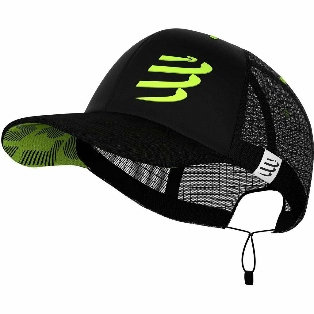 Compressport Racing Trucker Cap Black - Berretto - Mud and Snow