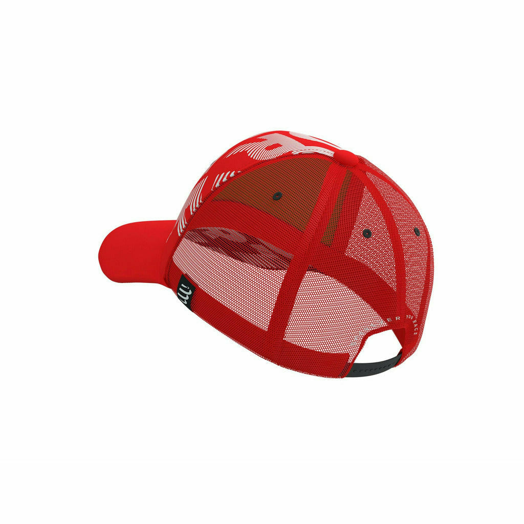 Compressport Trucker Cap Red/White - Berretto - Mud and Snow