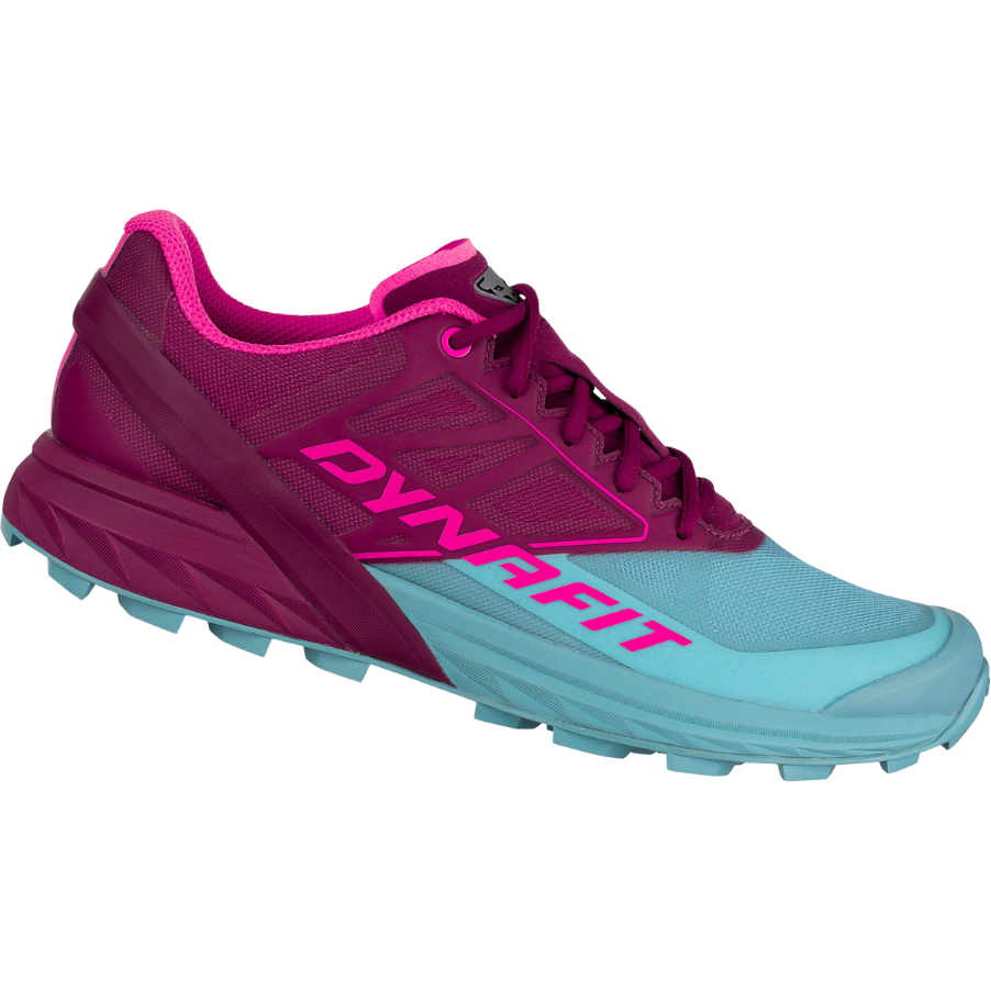 Dynafit Alpine Beet Red/ Marine Blue - Scarpa Trail Running - Mud and Snow