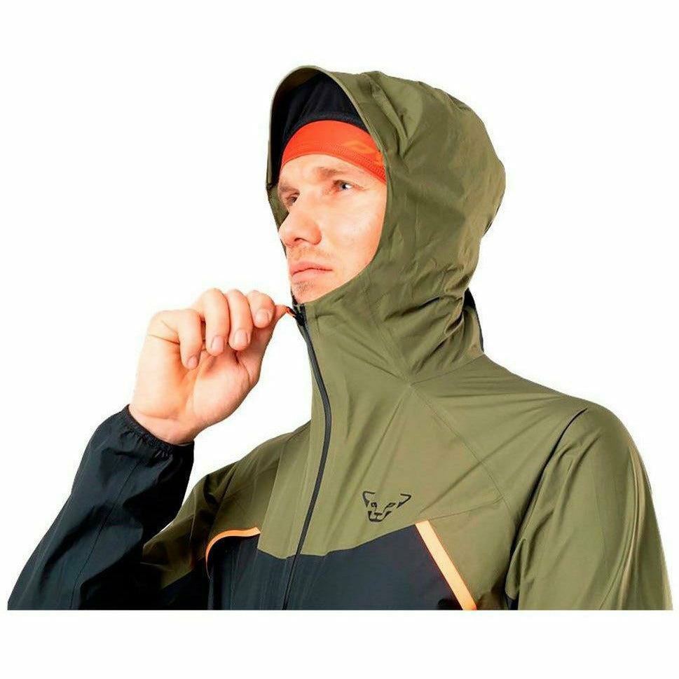 Dynafit Alpine GTX M Jacket Winter Moss - Giacca Trail Running Impermeabile - Mud and Snow