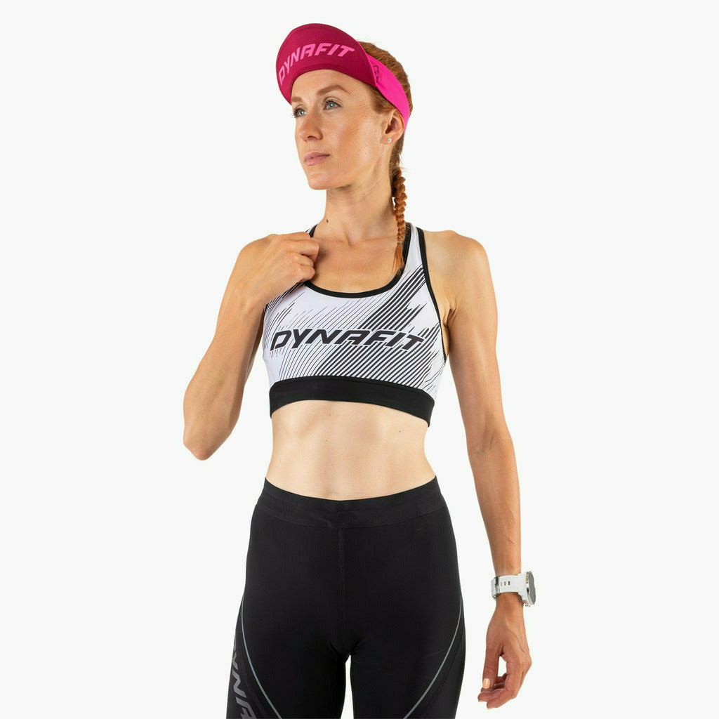 Dynafit Alpine Graphic Bra W Nimbus - Top Sportivo - Mud and Snow