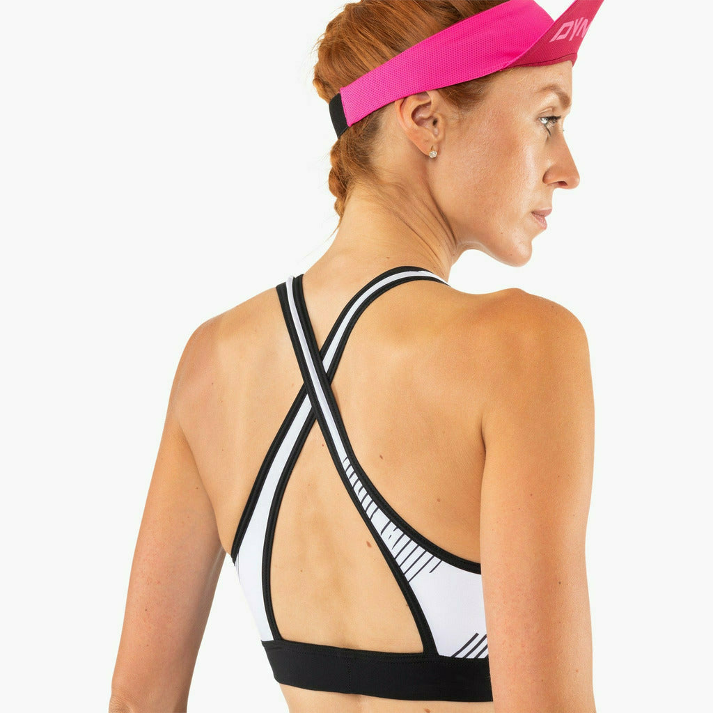 Dynafit Alpine Graphic Bra W Nimbus - Top Sportivo - Mud and Snow