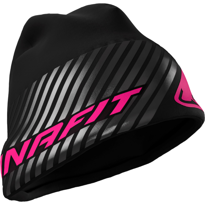 Dynafit Alpine Reflective Beanie Blackout/Pink - Berretto Scialpinismo - Mud and Snow