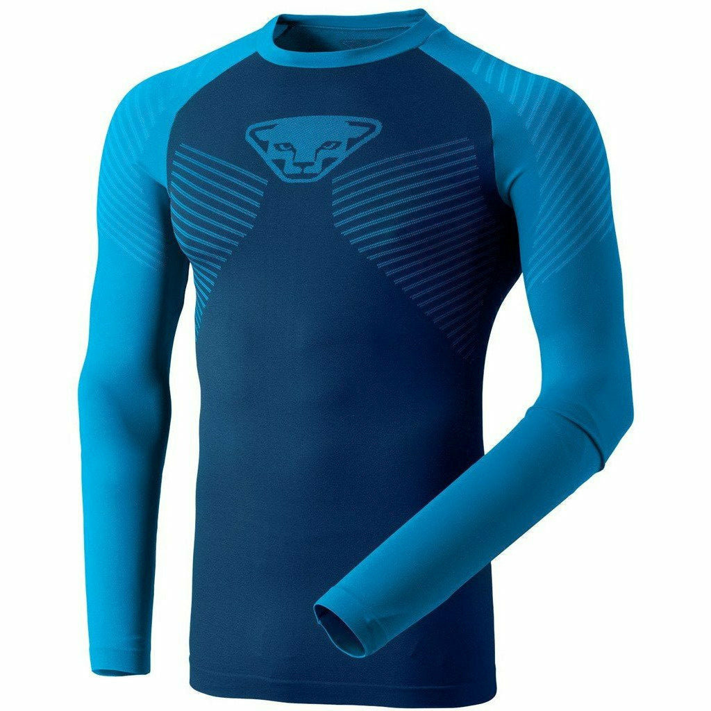 Dynafit Speed Dryarn M L/S Blue - Maglia Manica Lunga - Mud and Snow