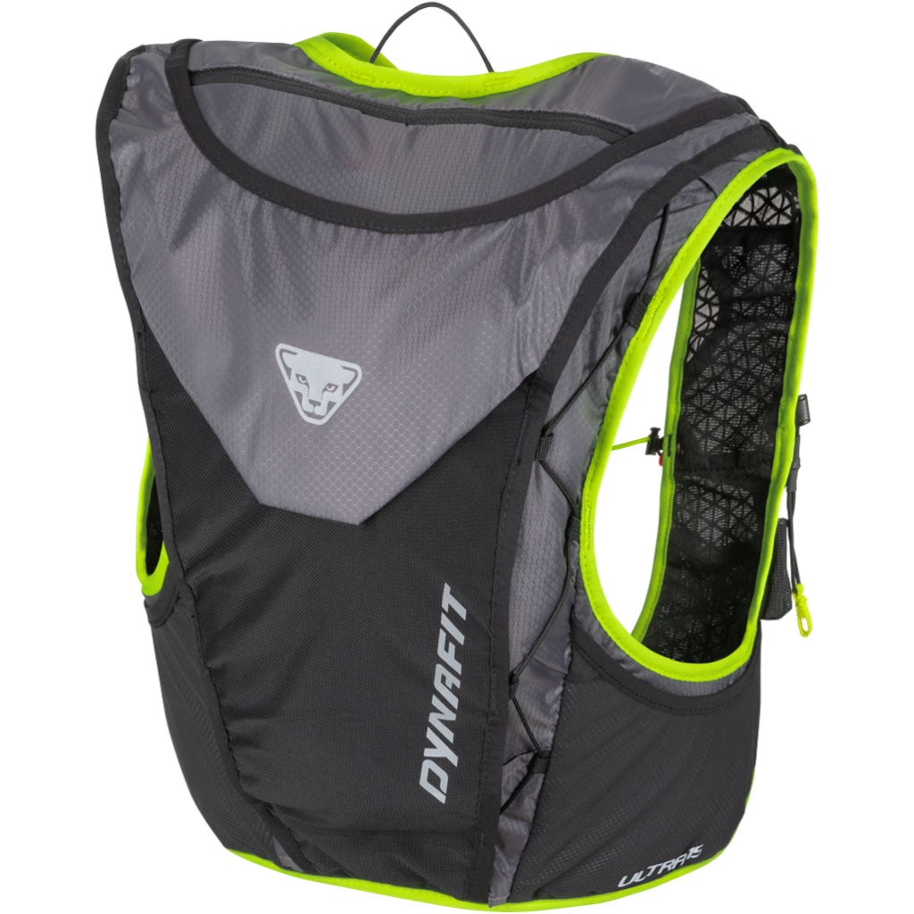 Dynafit Ultra 15 Quiet Shade / Fluo Yellow - Zaino Trail Running - Mud and Snow