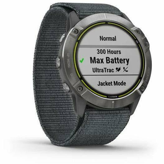 Garmin Enduro Silver Steel - Orologio Gps Outdoor - Mud and Snow