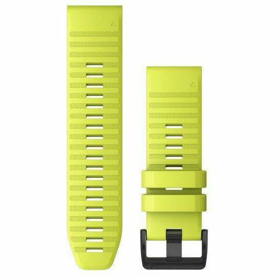 Garmin Quikfit 26 Watch Band Yellow Silicone - Cinturino Ricambio Fenix 6X - Mud and Snow
