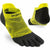 Injinji Run Lightweight No-Show Limeade - Calza Running - Mud and Snow