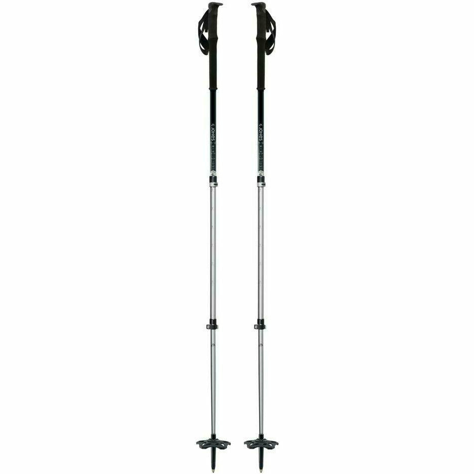 Jones Flip-Lock Talon Silver 105/135 - Bastoncino Sci Splitboard - Mud and Snow