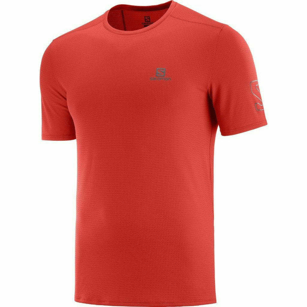 Salomon XA Trail Tee Goji Berry - Maglia Running - Mud and Snow