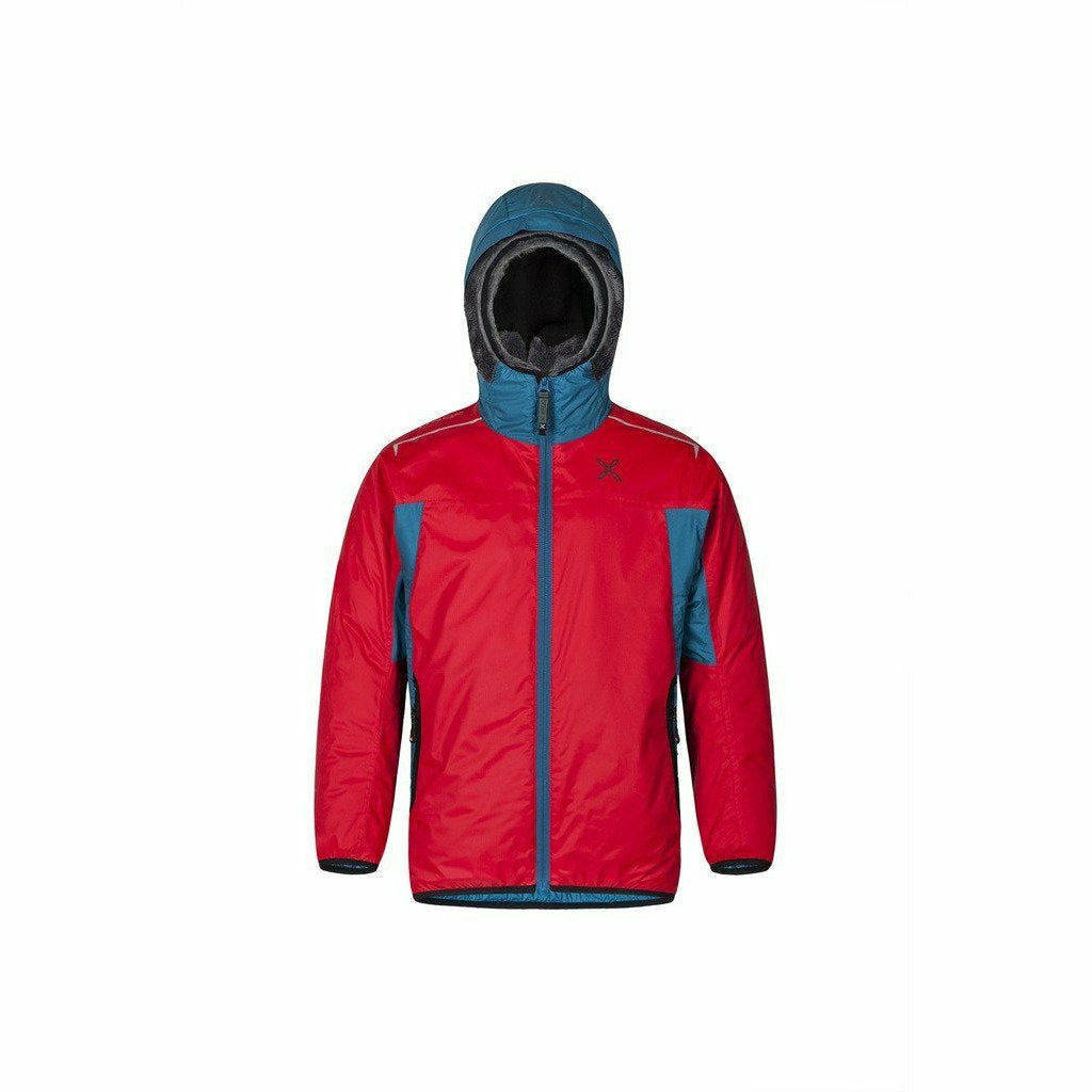 Montura Nevis Jacket Kids Rosso- Giacca Outdoor Bambino - Mud and Snow