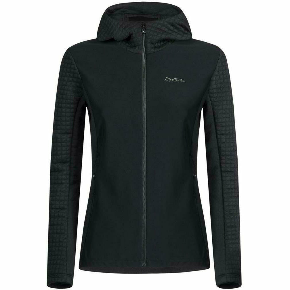 Montura Air Fitness Hoody Jacket Woman Black - Felpa Tecnica - Mud and Snow