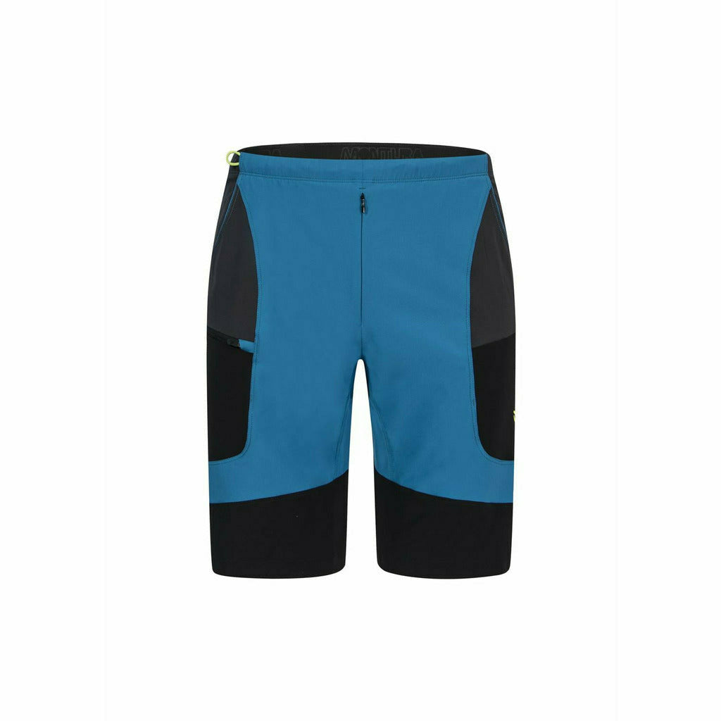 Montura Block Light Bermuda Blu Ottanio - Pantaloni Corti Uomo - Mud and Snow