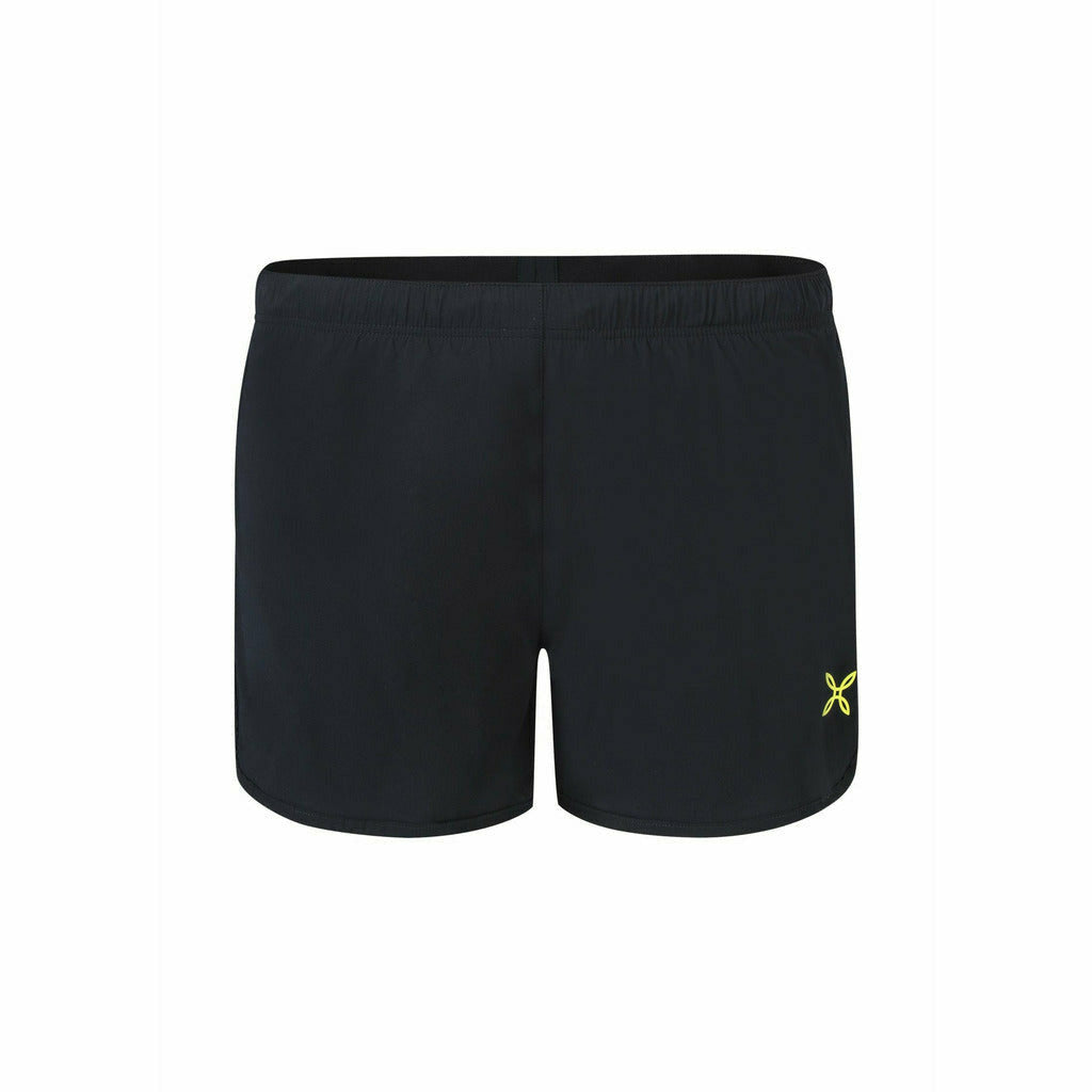 Montura Ghost Short Nero/Fluo - Pantaloncini Running Uomo - Mud and Snow