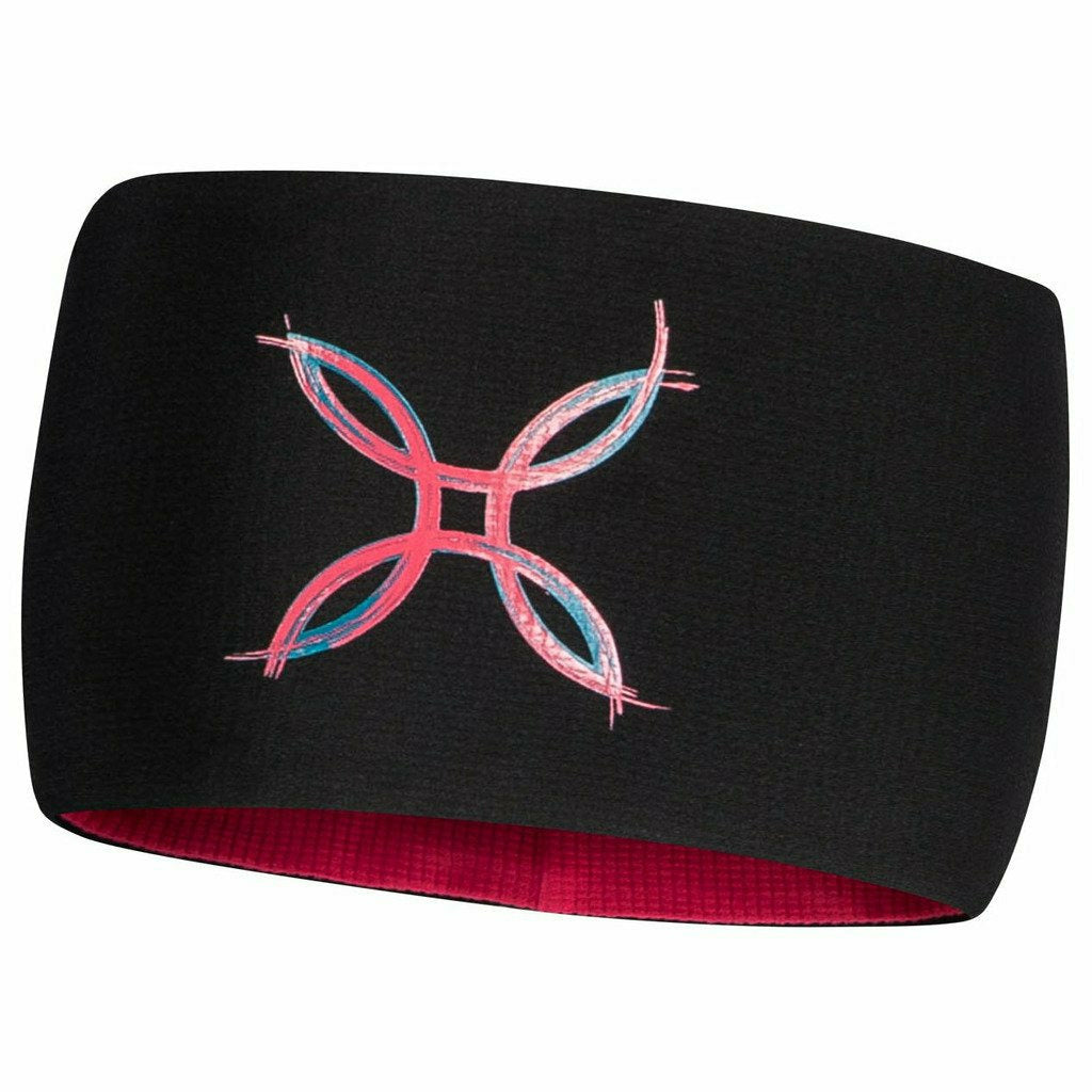 Montura Light Pro Band Nero/Rosa - Fascia Testa - Mud and Snow