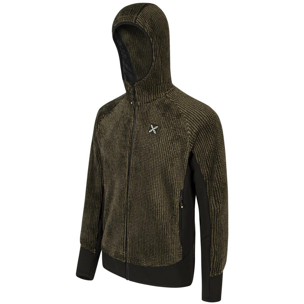 Montura Remix Fleece Jacket Verde Muschio - Pile Peloso - Mud and Snow
