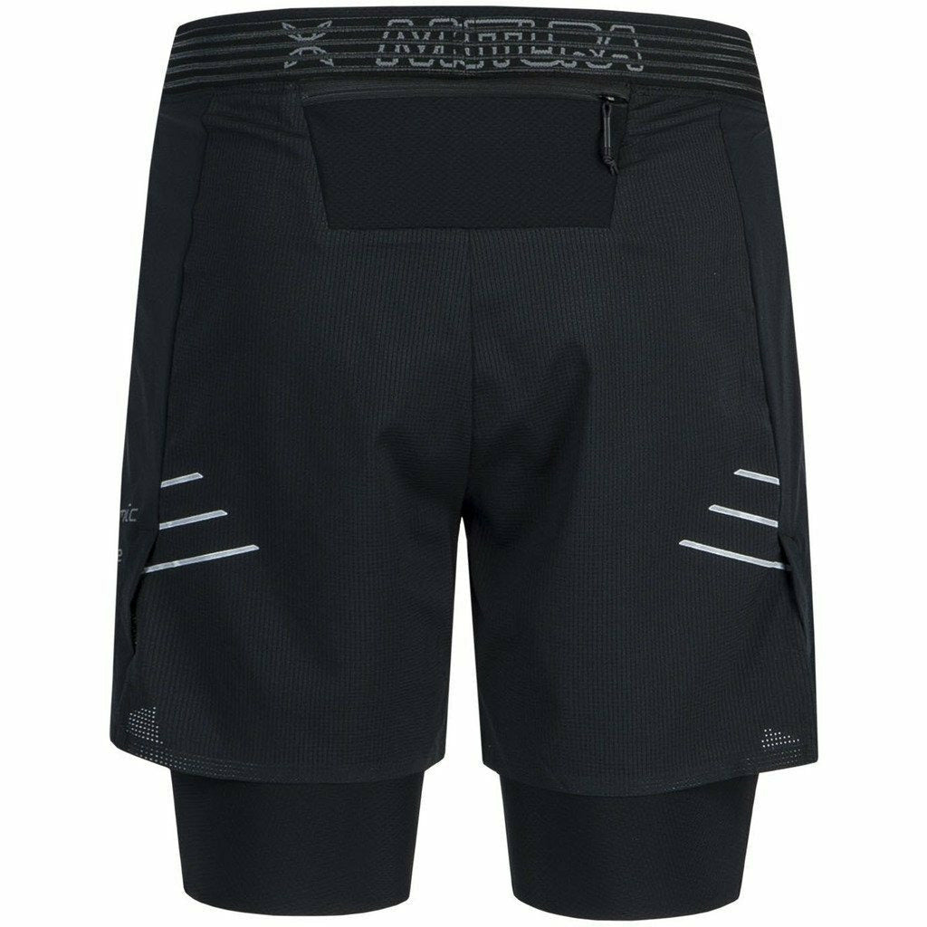 Montura Run K Bermuda Nero - Short Running Uomo - Mud and Snow
