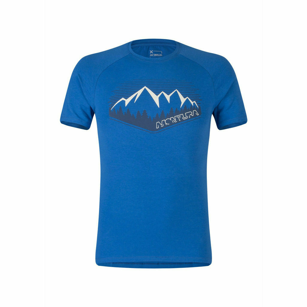 Montura Sight T-Shirt Celeste - Maglia Outdoor - Mud and Snow