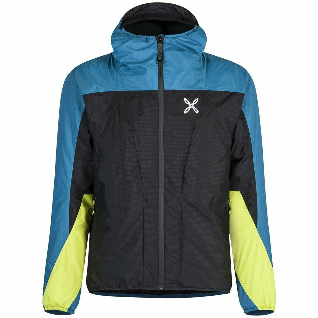 Montura Trident 2 Jacket Nero / Blu Ottanio - Giacca Outdoor - Mud and Snow