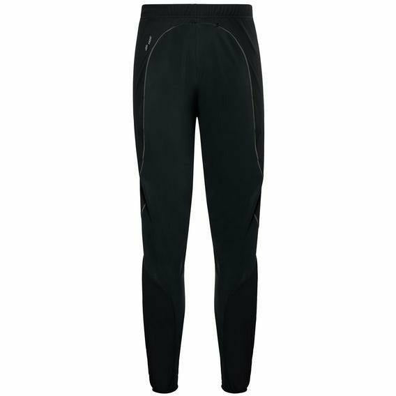 Odlo ZEROWEIGHT WINDPROOF WARM - Pantaloni Uomo - Mud and Snow
