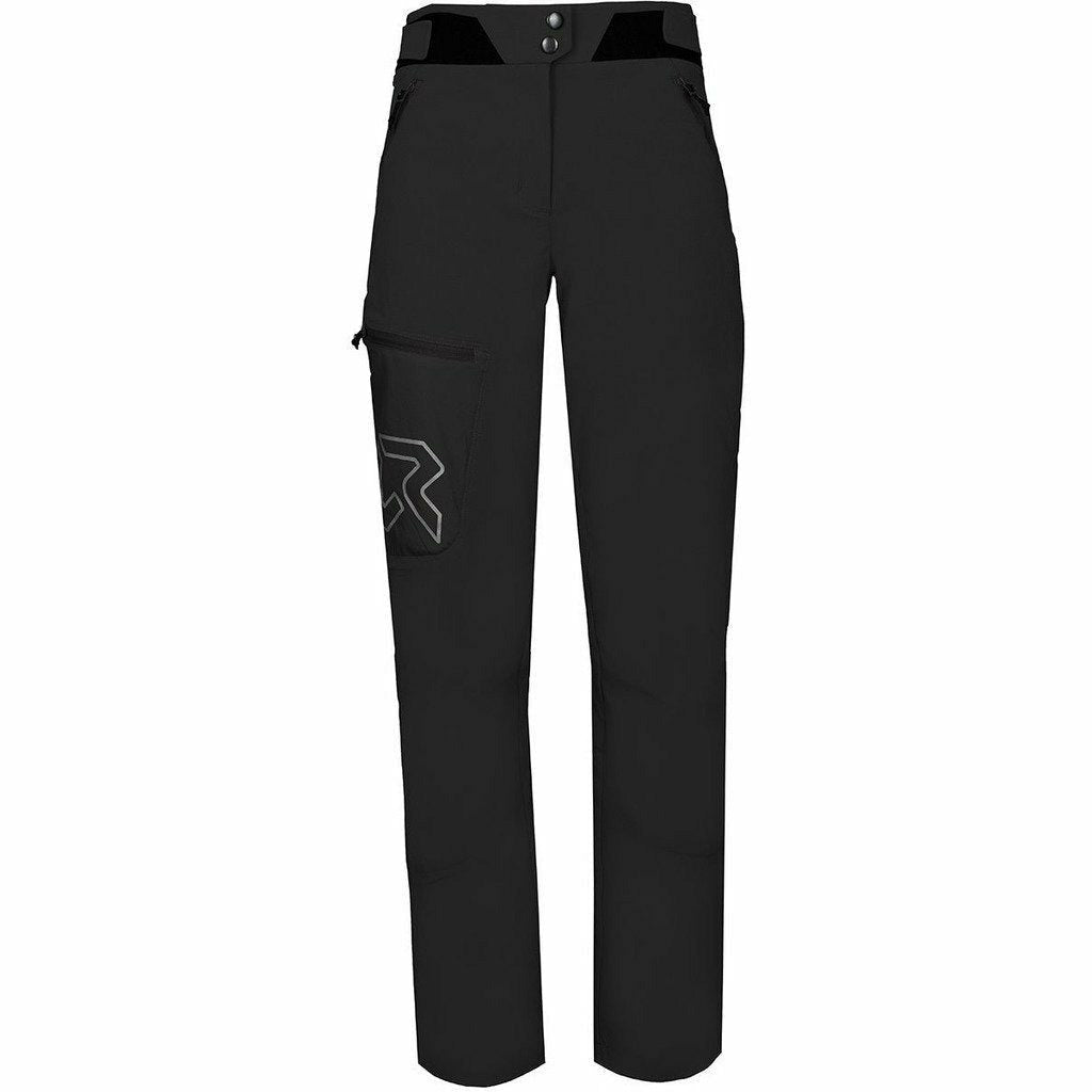 Rock Experience Bongo Talker Pant Caviar - Pantaloni Donna Trekking - Mud and Snow