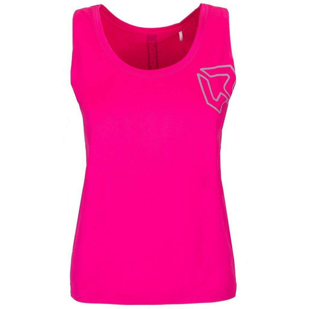 Rock Experience Brison Tank Pink - Canotta Running Donna - Mud and Snow