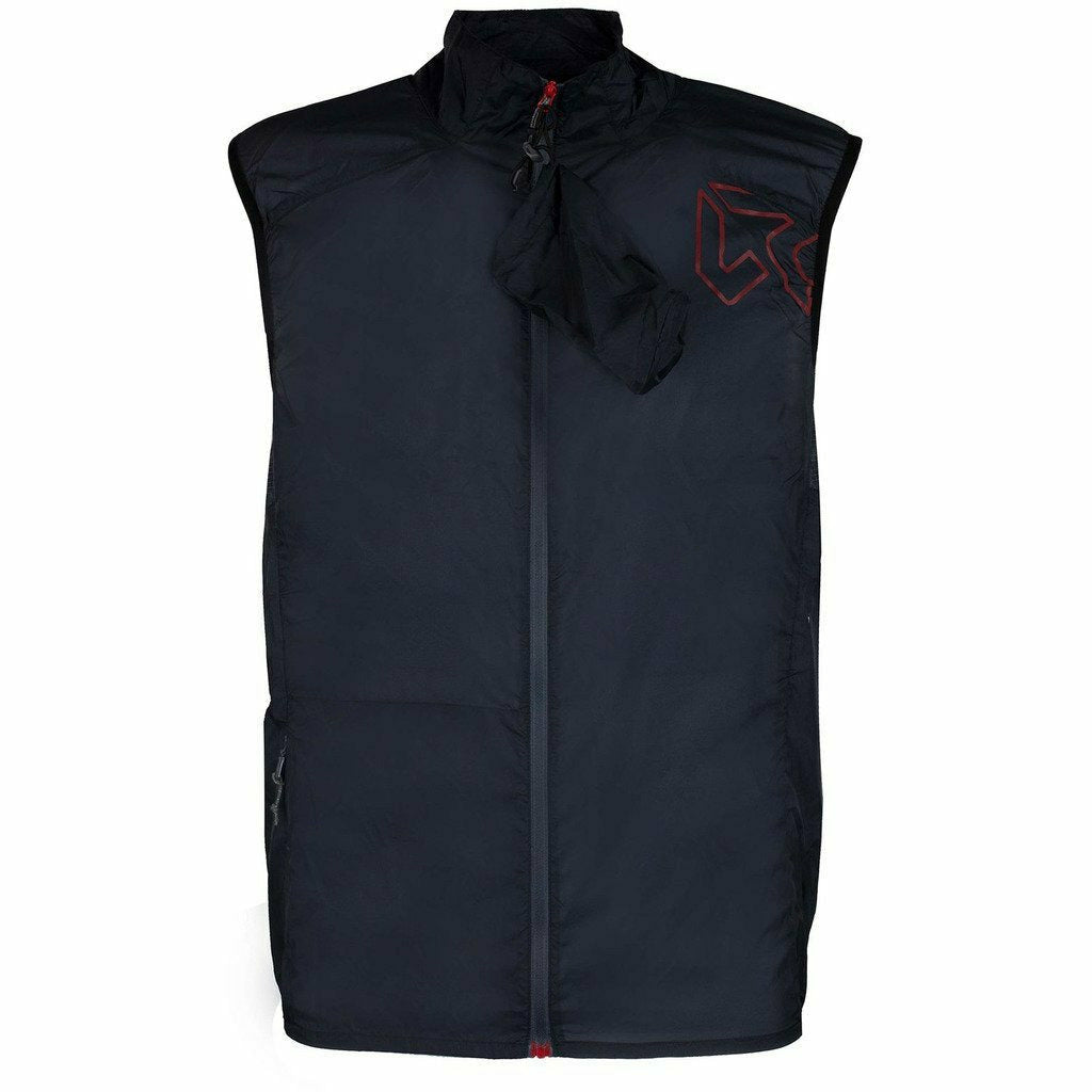 Rock Experience Fire Man Vest Ebony - Gilet Running Uomo - Mud and Snow