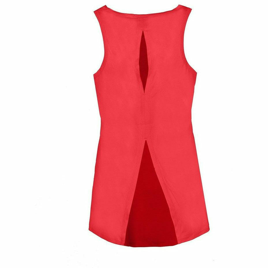 Rock Experience Gaya Woman Tank Hibiscus - Canotta Running Donna - Mud and Snow