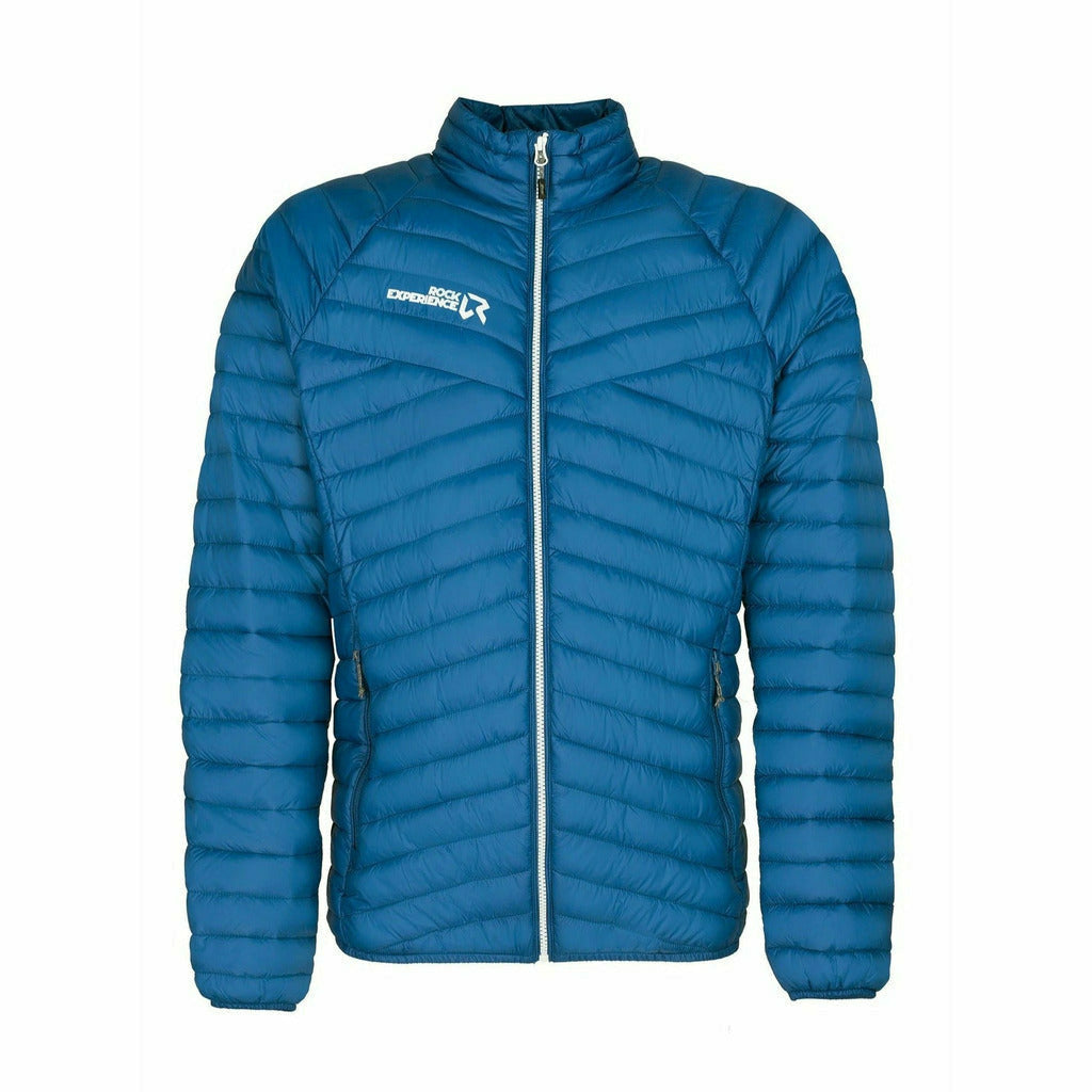 Rock Experience Kalea Padded Man Jacket Moroccan Blue - Giacca Uomo - Mud and Snow