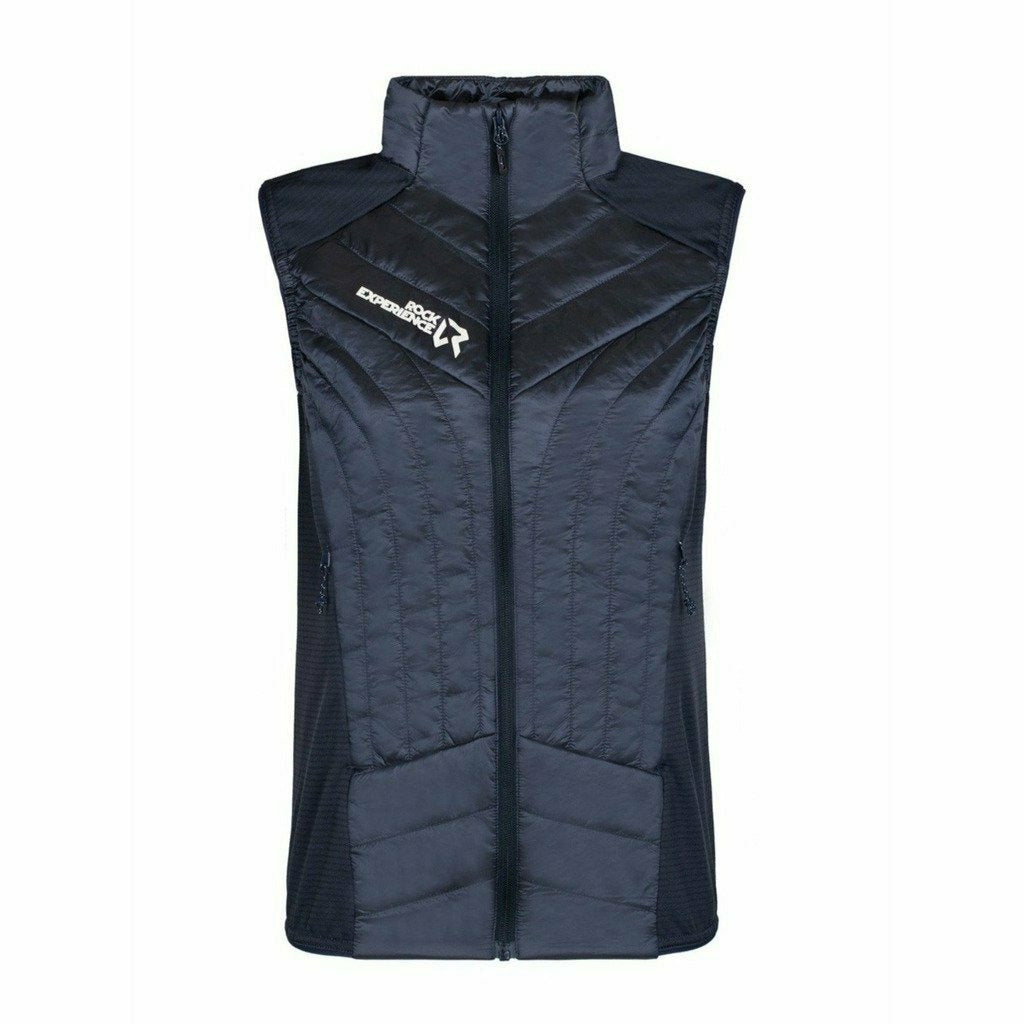 Rock Experience Manitoba 2.0 Hybrid Man Vest Caviar - Vest Uomo - Mud and Snow