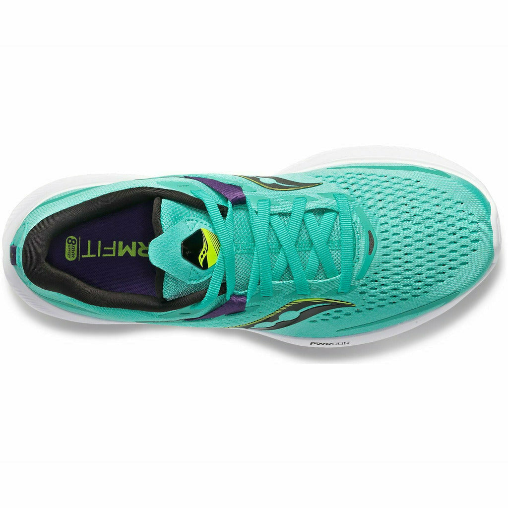 Saucony Ride 15 Coolmint/Zest- Scarpa Running Uomo - Mud and Snow