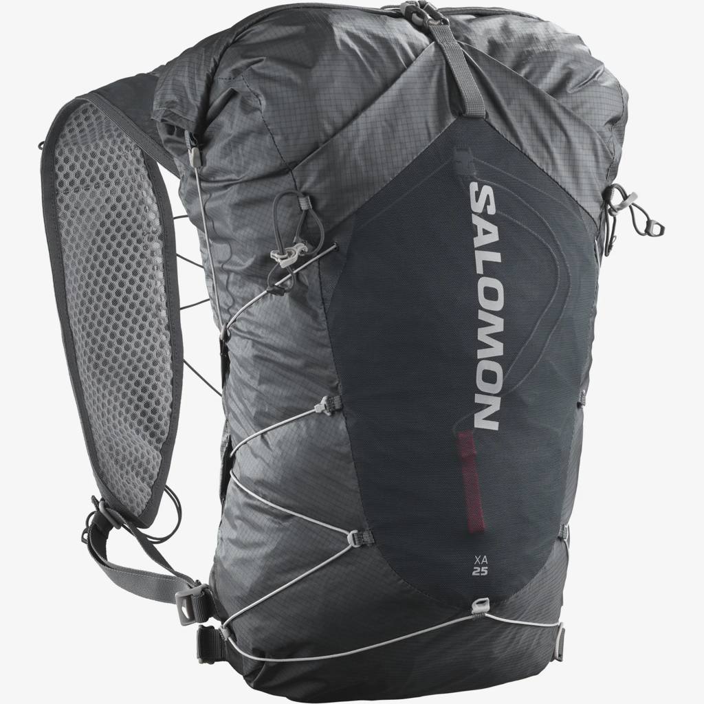 Salomon XA 25 Ebony/ Black- Zaino Trail Running - Fast Packing NO FLASK
