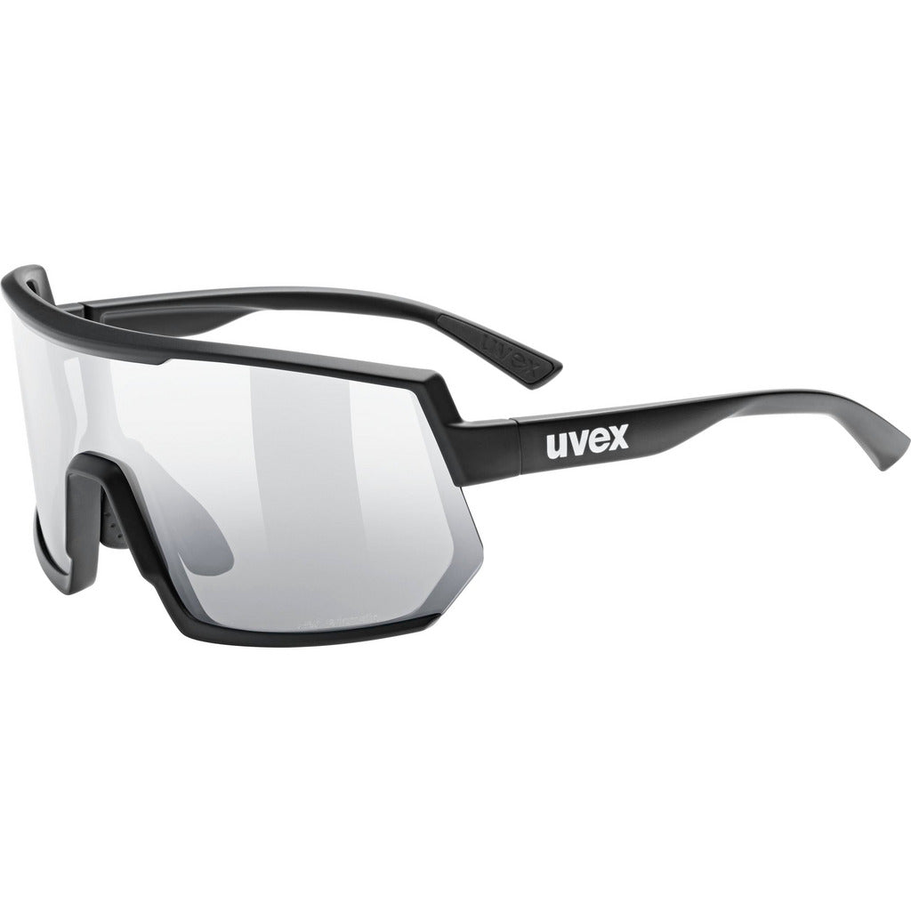 Uvex Sportstyle 235 Black/Mirror Silver - Occhiale Sportivo