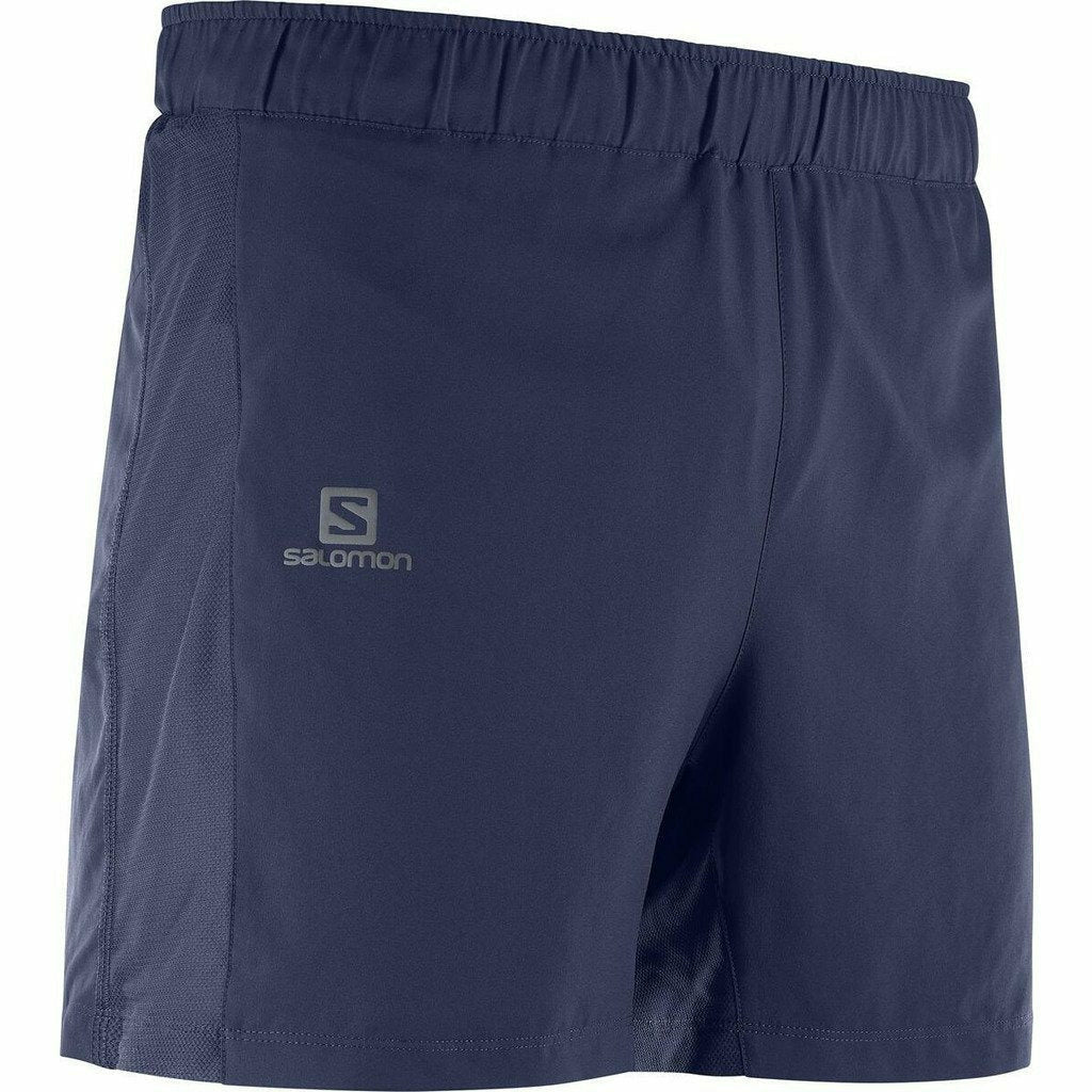 Salomon Agile 5'' Short Night Sky - Pantaloncini Trail Running - Mud and Snow