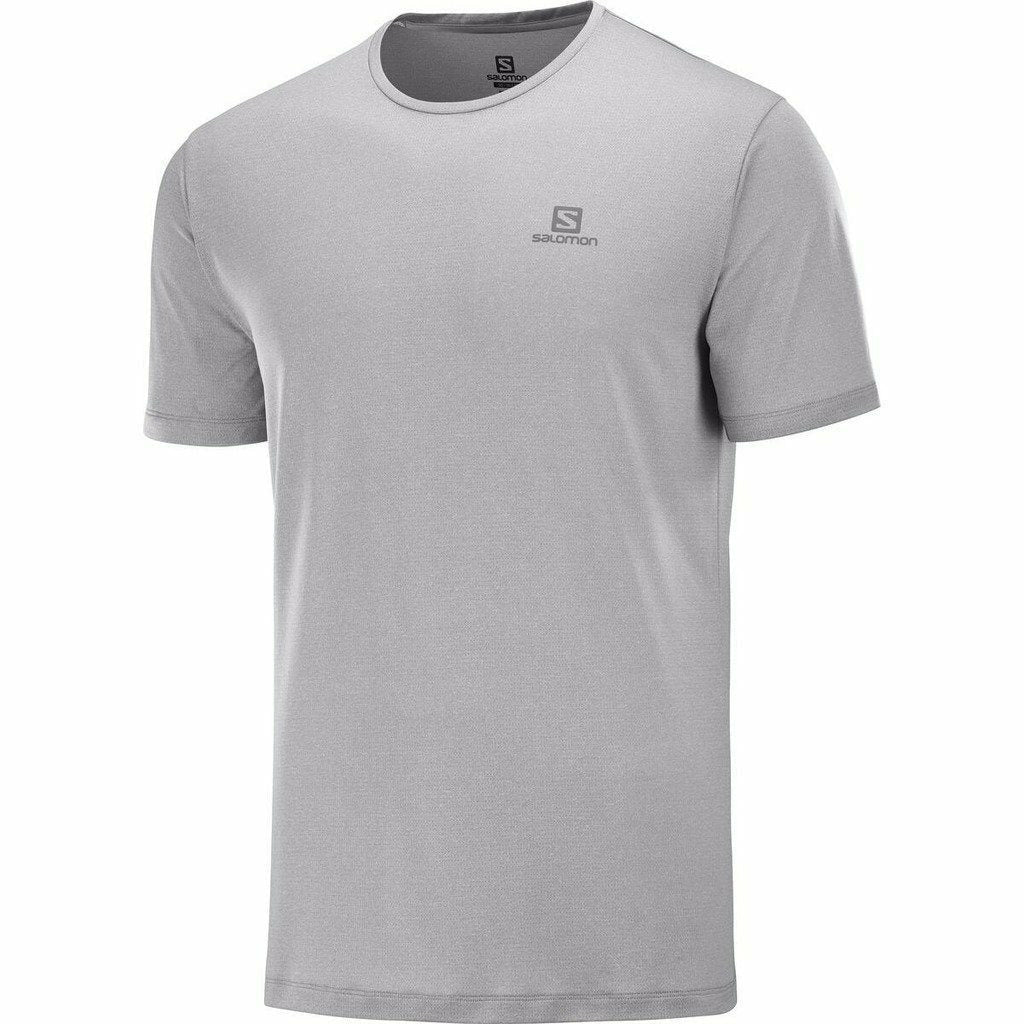 Salomon Agile Training Tee Alloy - Maglia Running - Mud and Snow