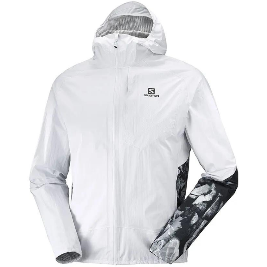 Salomon Bonatti Wp Jkt W White Alloy - Giacca Impermeabile - Mud and Snow