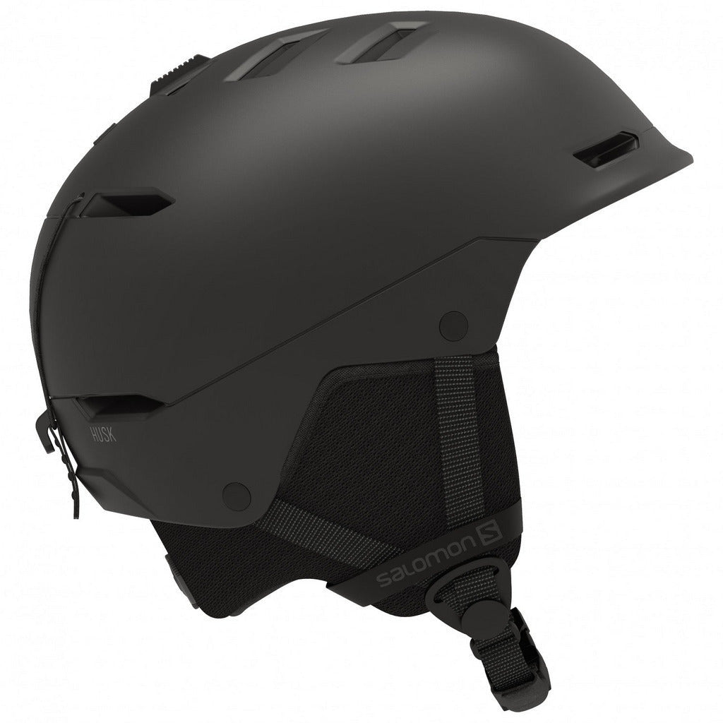 Salomon Husk Black - Casco Sci - Mud and Snow