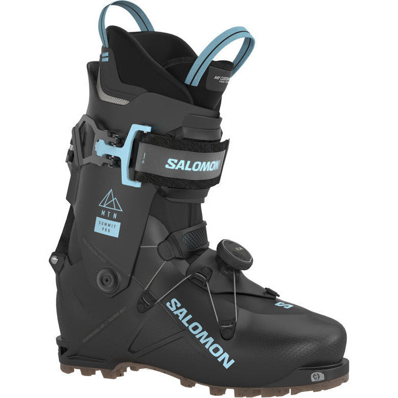 Salomon MTN Summit Pure Black - Scarponi Sci Alpinismo - Mud and Snow